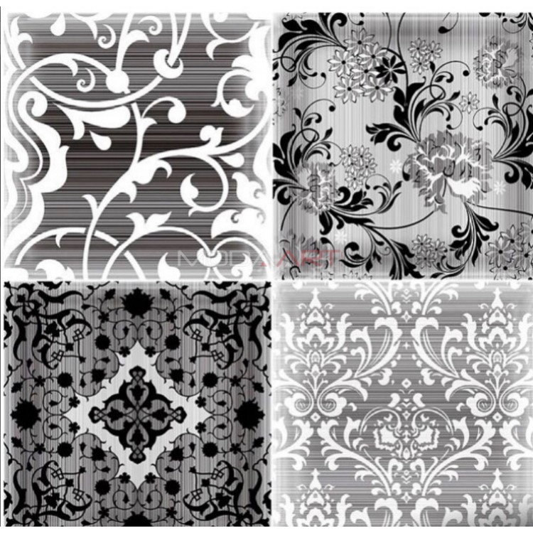 30x30Cm FS-30109 Retro Villo 3D Seramik Dekor Koli 0,81m2